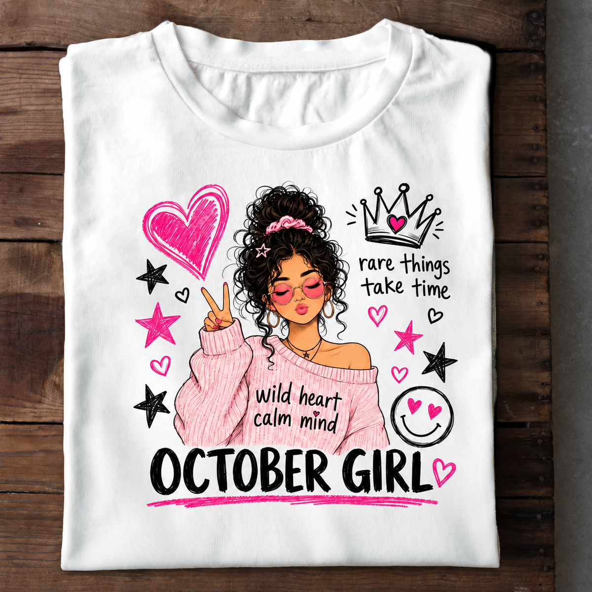 010-20- Wild Heart Calm Mind October Girl
